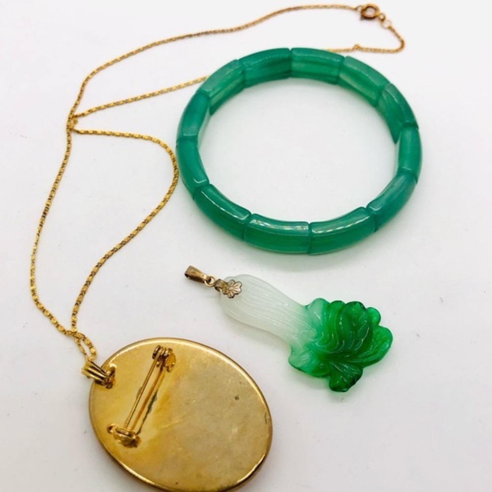 Asian Cabbage Jewelry lot - Picture 9 of 13